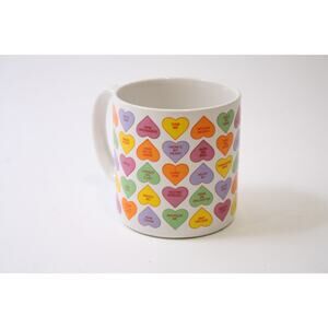 Colorful Hearts, Love, Happiness, Coffee Cup, Tea Cup, Graphic, ~ 250507-WH 234